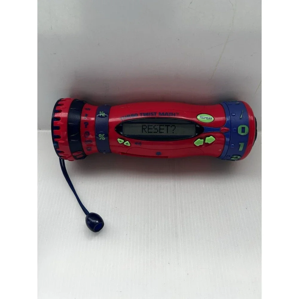 2000 LeapFrog Turbo Twist Math Electronic Interactive Educational Toy:  Works